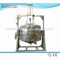 Vacuum Double Jacketed Kettle With Agitator